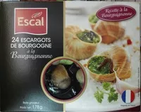 Mängden socker i 24 escargots de Bourgogne à la bourguignonne