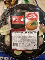 Mängden socker i 36 escargots + 12 offerts