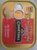 Mängden socker i Sardines à poêler au beurre de baratte