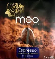 Mängden socker i Café Méo Espresso