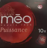 Mängden socker i Capsules compatibles nespresso BIO - puissance 10
