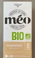 Mängden socker i Café Harmonie