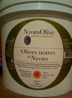 Mängden socker i Olives noires de Nyons