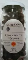 Mängden socker i Olives noires de Nyons