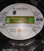 Mängden socker i Olives noires bio de Nyons
