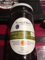 Mängden socker i Olives noires de Nyons