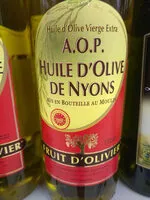 Mängden socker i Huile d'olive de nyons