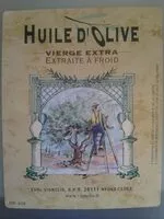 Mängden socker i Huile D'olive Extra Vierge De Nyons