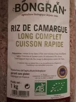 Mängden socker i Riz Long Complet De Camargue Precuit