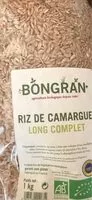 Mängden socker i Riz de Camargue long complet
