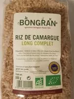 Mängden socker i Riz de camargue Long complet