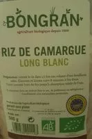 Mängden socker i Riz Long Blanc De Camargue