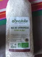 Mängden socker i Riz Rond Blanc De Camargue