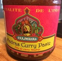 Mängden socker i Pâte De Curry Madras