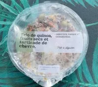 Mängden socker i Trio de quinoa