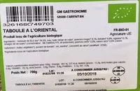 Mängden socker i Taboule a m'oriental