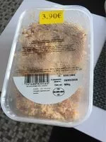 Mängden socker i Taboulé a l'oriental