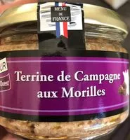 Mängden socker i Terrine de campagne aux morilles