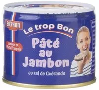 Mängden socker i Pâté au jambon au sel de Guérande