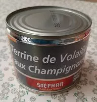 Mängden socker i Terrine de Volaille aux champignons