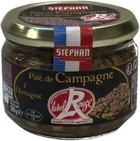 Mängden socker i Pâté de Campagne à l'Armagnac Label Rouge