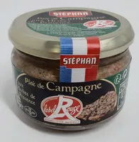 Mängden socker i Pâté de campagne Label Rouge aux herbes de Provence
