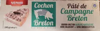 Mängden socker i Pâté de campagne breton IGP