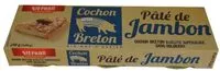 Mängden socker i Lot 3 Pâtés de Jambon