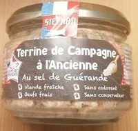 Mängden socker i Terrine de campagne à l'ancienne