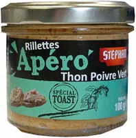 Mängden socker i Apéro (Rillettes Thon Poivre vert)