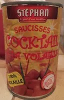 Mängden socker i Saucisses Cocktail à la volaille
