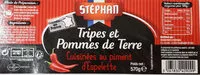Mängden socker i Tripes et pommes de terre cuisinées au piment d'Espelette