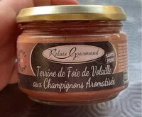Mängden socker i Terrine de Foie de Volaille aux Champignons Aromatisés