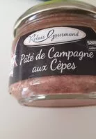 Mängden socker i Pate campagne le relais gourmand