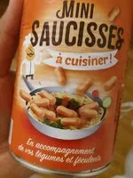 Mängden socker i Mini saucisse à cuisiner