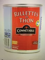 Mängden socker i Rillettes de thon