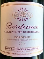 Mängden socker i Vin rouge 2014