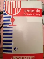 Mängden socker i Semoule de pain azyme