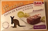Mängden socker i Paves de kangourou