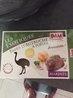 Mängden socker i Straußensteak vorgegrillt mariniert mit Mango Zitrus