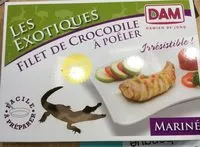 Mängden socker i Filet de crocodile à poêler