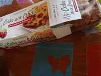 Mängden socker i Le cake aux fruits confits et raisins secs