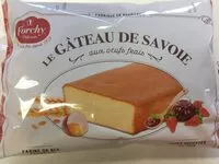 Mängden socker i Gateau de savoie