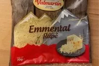 Mängden socker i Emmental