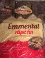 Mängden socker i Emmental râpé fin