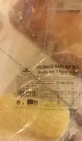 Mängden socker i Fromage rape mix bio