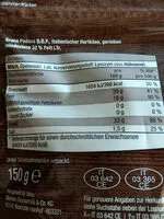 Mängden socker i Grana Padano