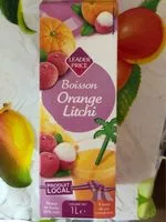 Mängden socker i Boisson Orange Litchi