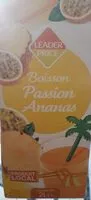 Mängden socker i Boisson passion Ananas