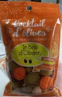Mängden socker i Cocktail d'olives aux petits légumes